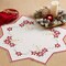 Nob Hill Candlelight Star Table Topper Stamped Embroidery Kit